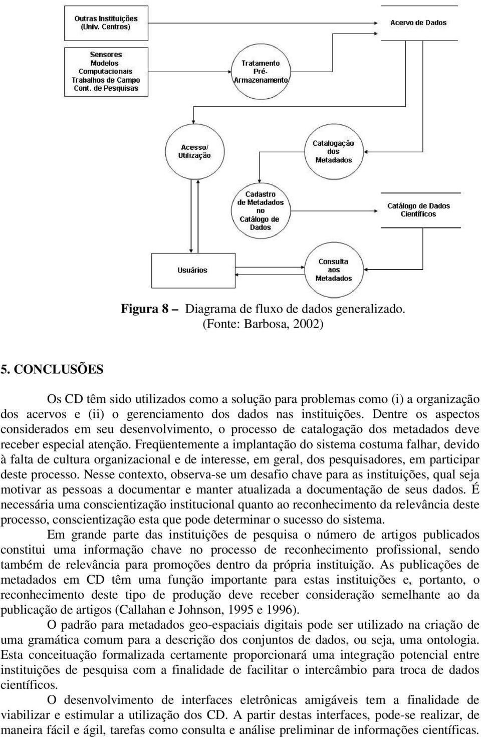 Dentre os aspectos considerados em seu desenvolvimento, o processo de catalogação dos metadados deve receber especial atenção.