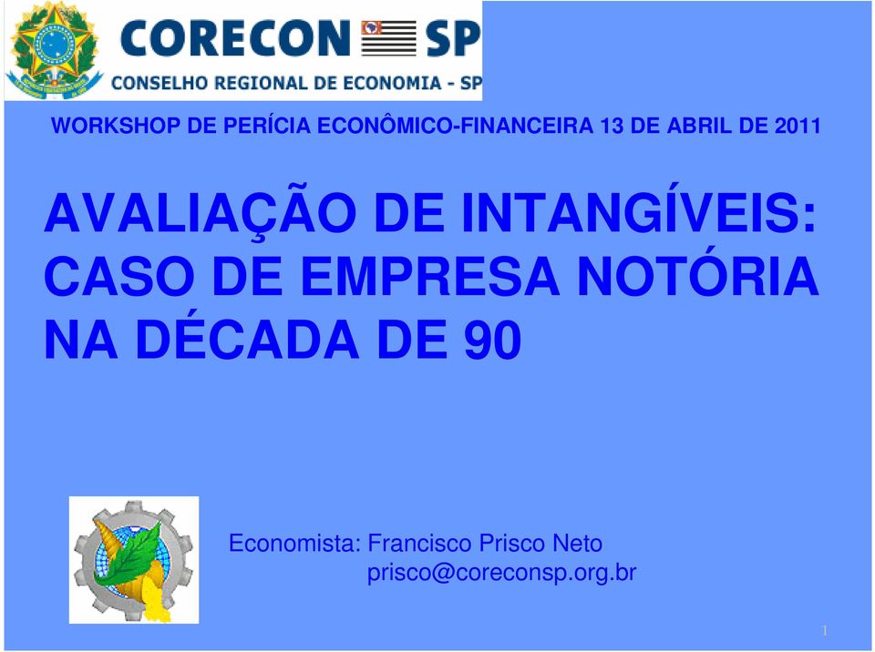 90 Economista: Francisco Prisco