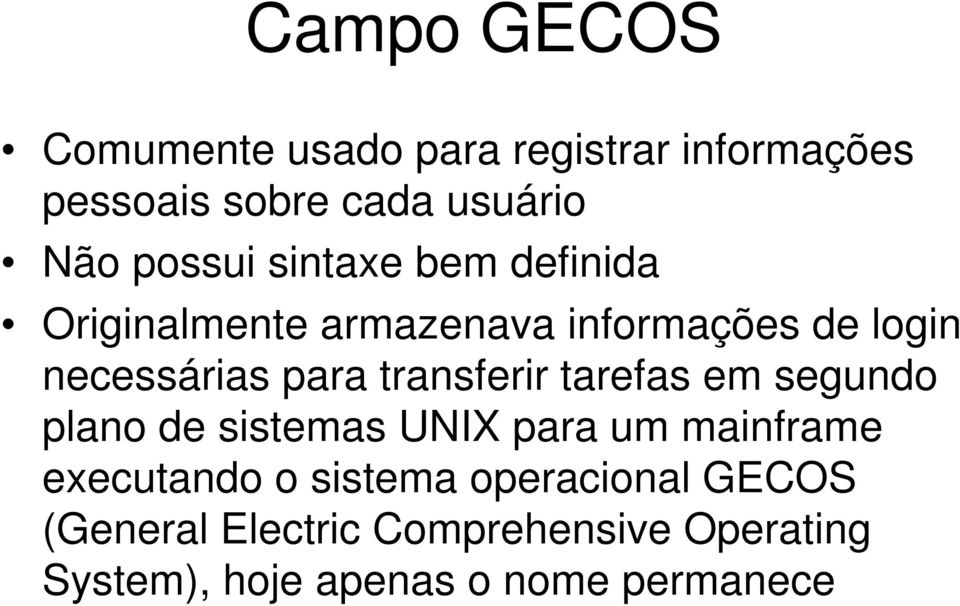 transferir tarefas em segundo plano de sistemas UNIX para um mainframe executando o sistema