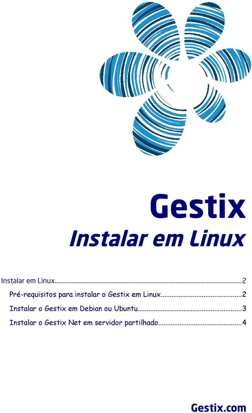 ..2 Instalar o Gestix em Debian ou Ubuntu.