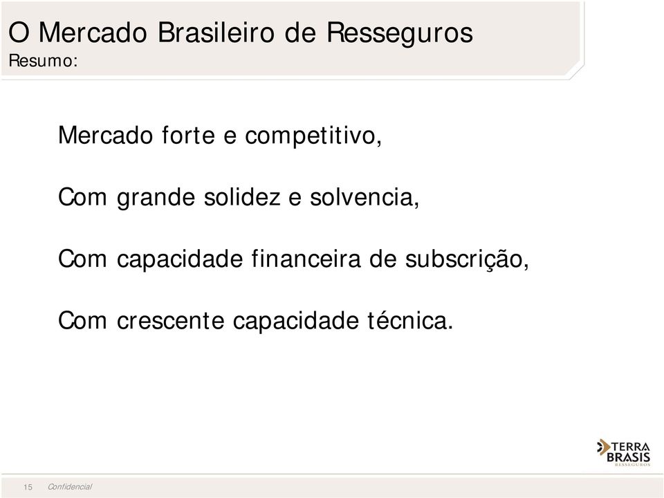 capacidade financeira de subscrição,