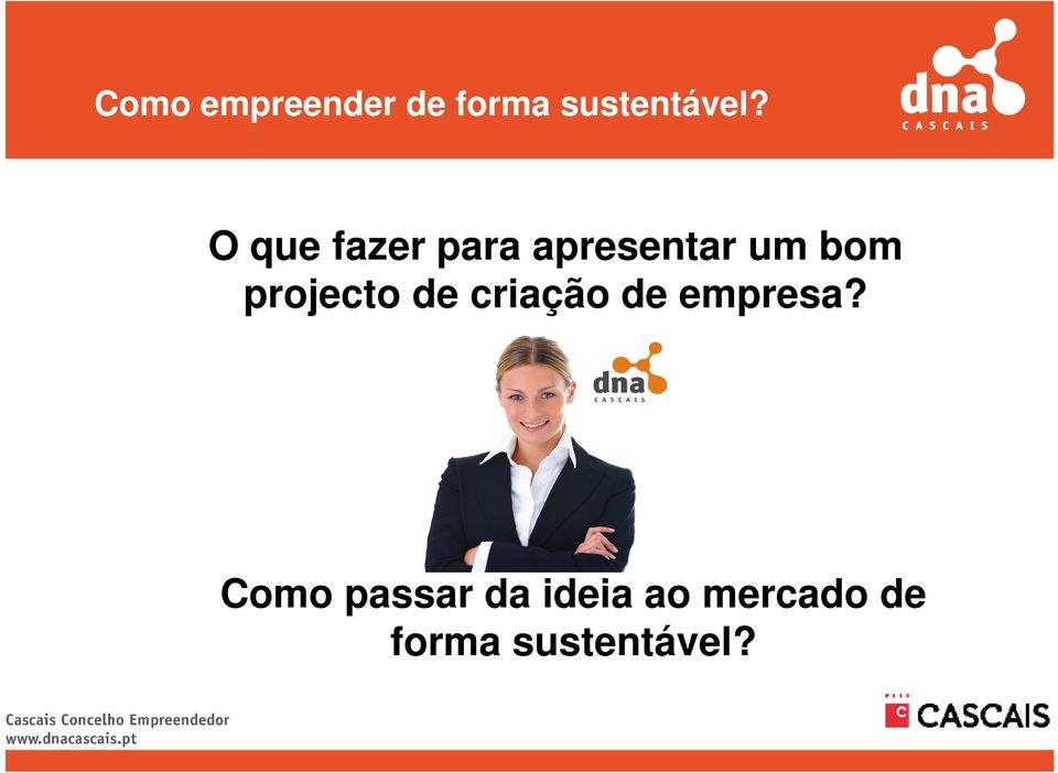 projecto de criação de empresa?