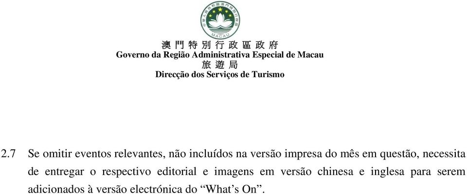 o respectivo editorial e imagens em versão chinesa e