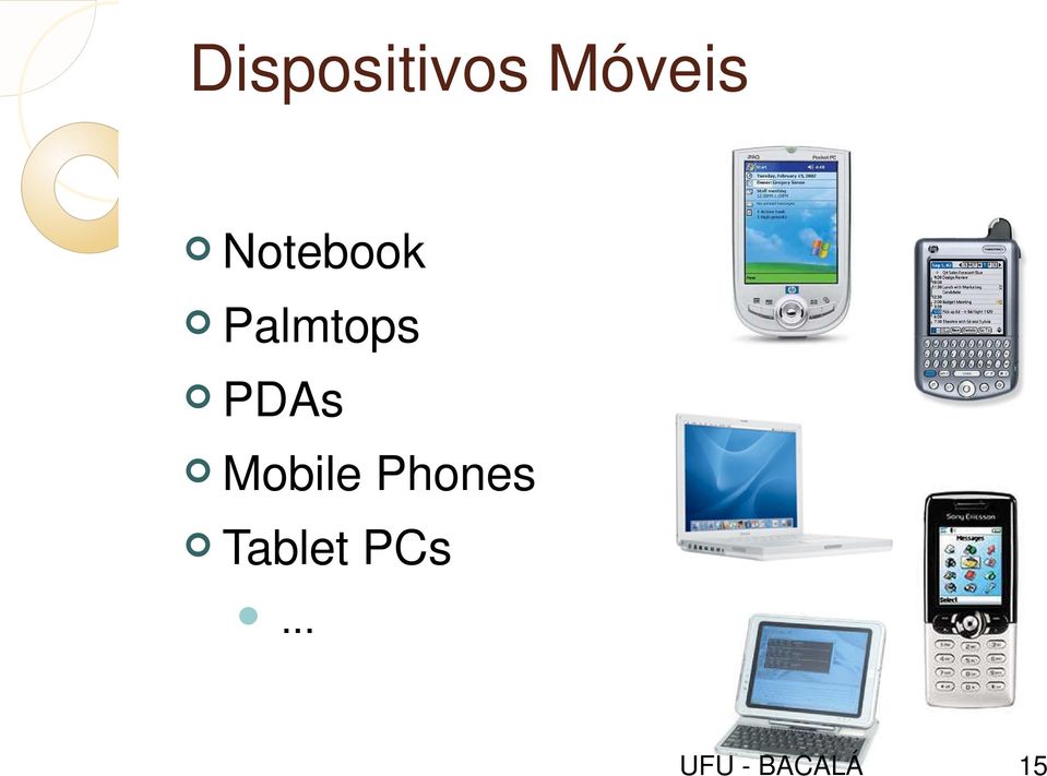 Palmtops PDAs