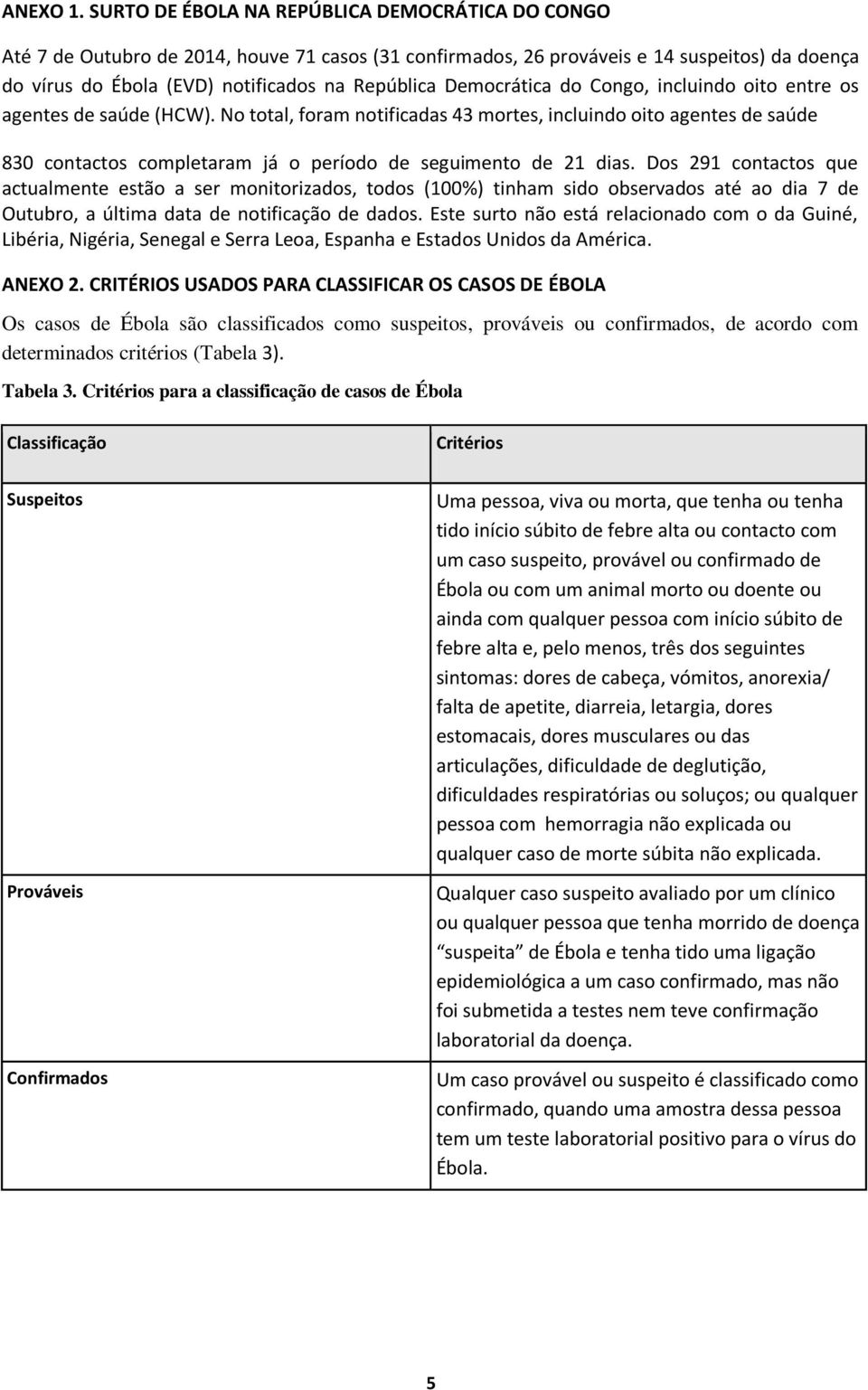 Democrática do Congo, incluindo oito entre os agentes de saúde (HCW).