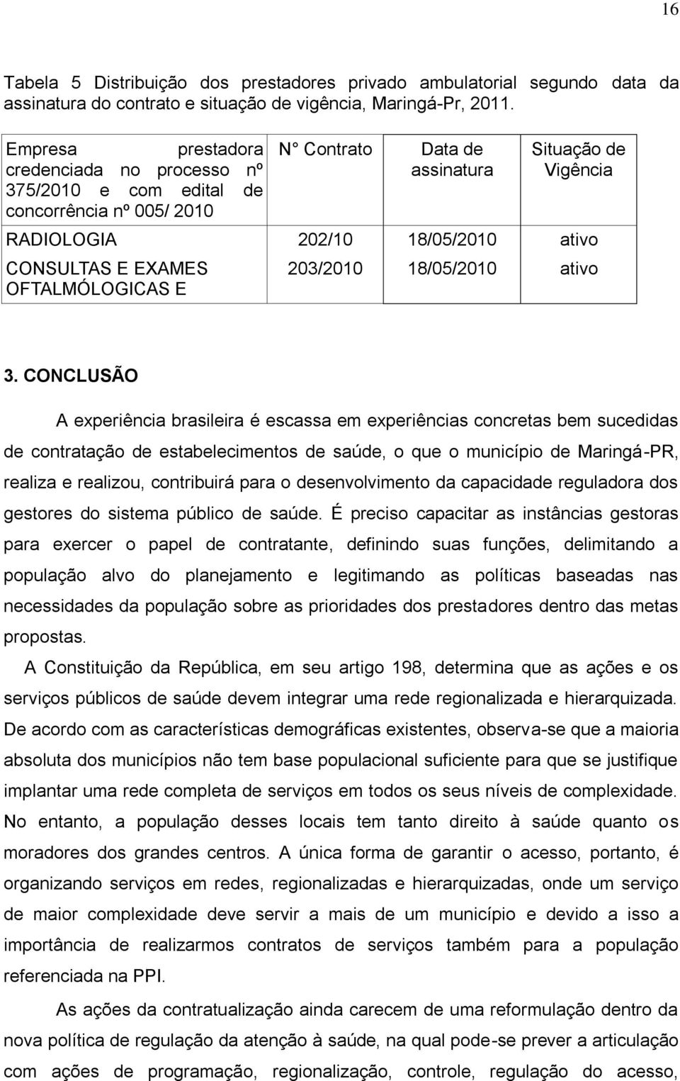 EXAMES OFTALMÓLOGICAS E 203/2010 18/05/2010 ativo 3.