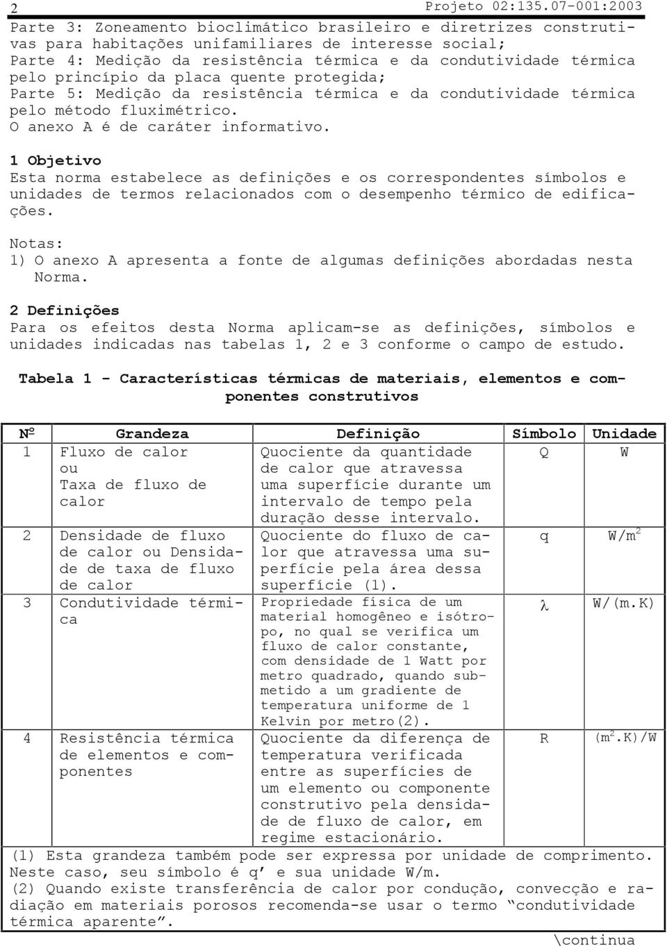 pelo princípio da placa quente protegida; Parte 5: Medição da resistência térmica e da condutividade térmica pelo método fluximétrico. O anexo A é de caráter informativo.