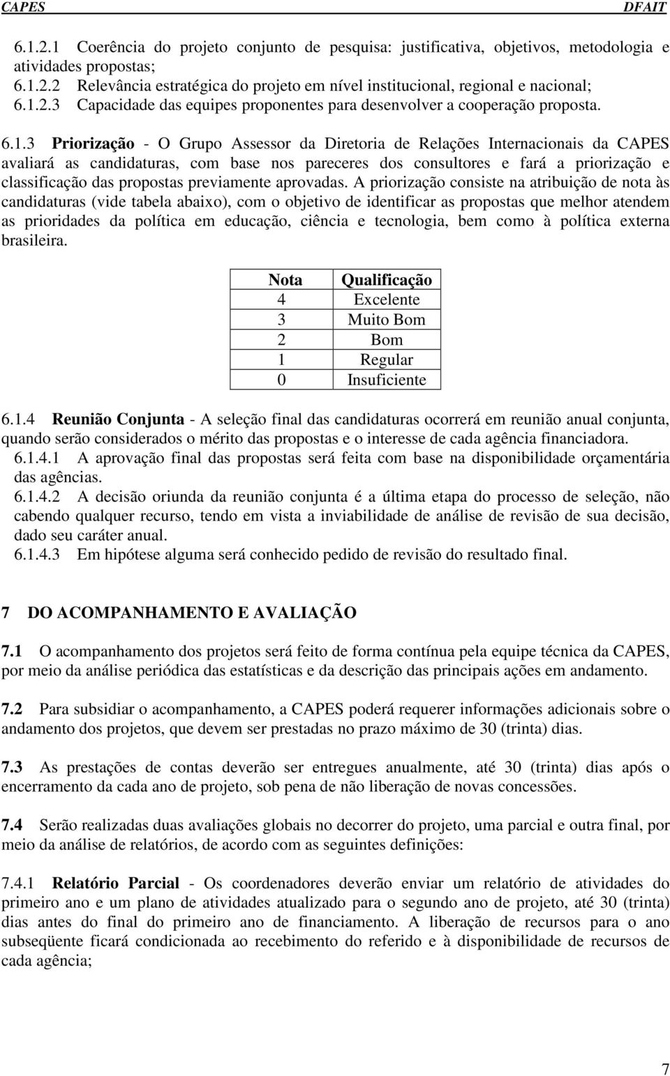 base nos pareceres dos consultores e fará a priorização e classificação das propostas previamente aprovadas.