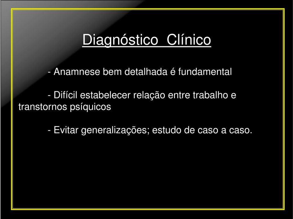 estabelecer relação entre trabalho e