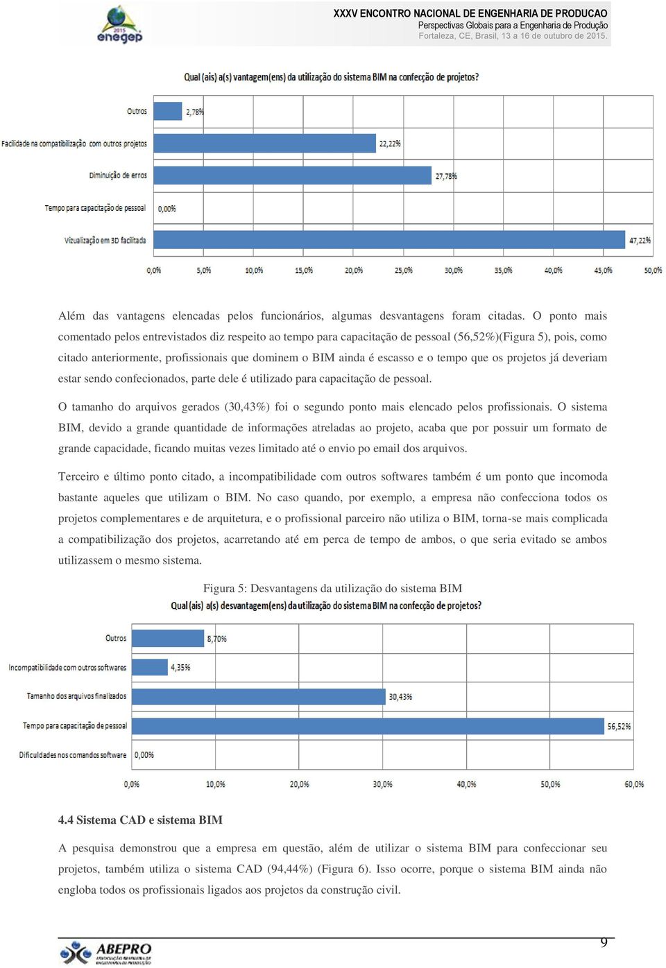 tempo que os projetos já deveriam estar sendo confecionados, parte dele é utilizado para capacitação de pessoal.