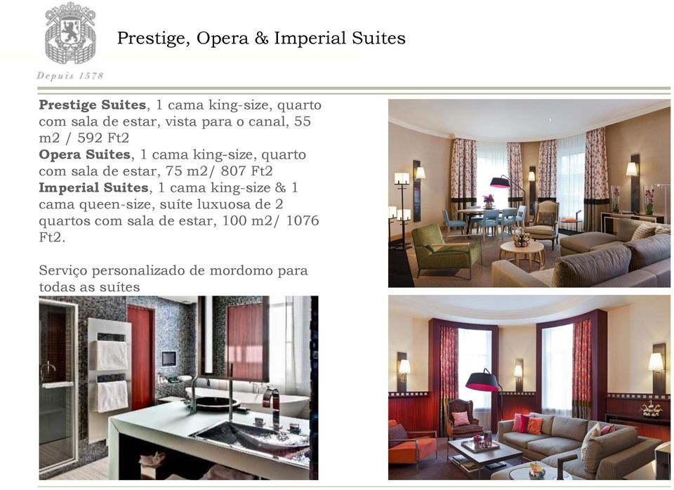 estar, 75 m2/ 807 Ft2 Imperial Suites, 1 cama king-size & 1 cama queen-size, suíte luxuosa de