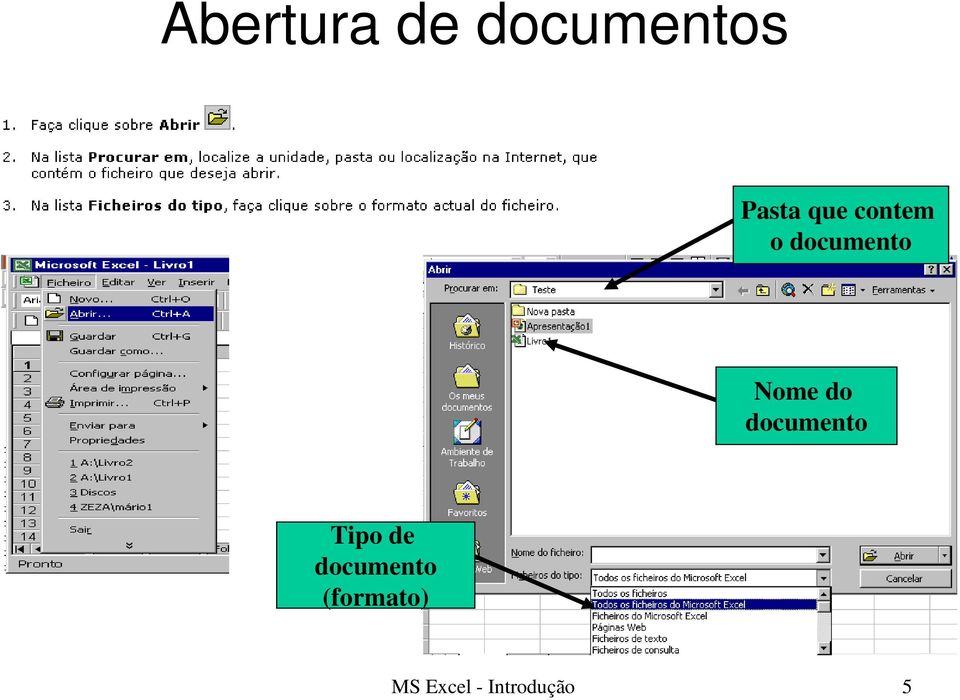 documento Tipo de documento