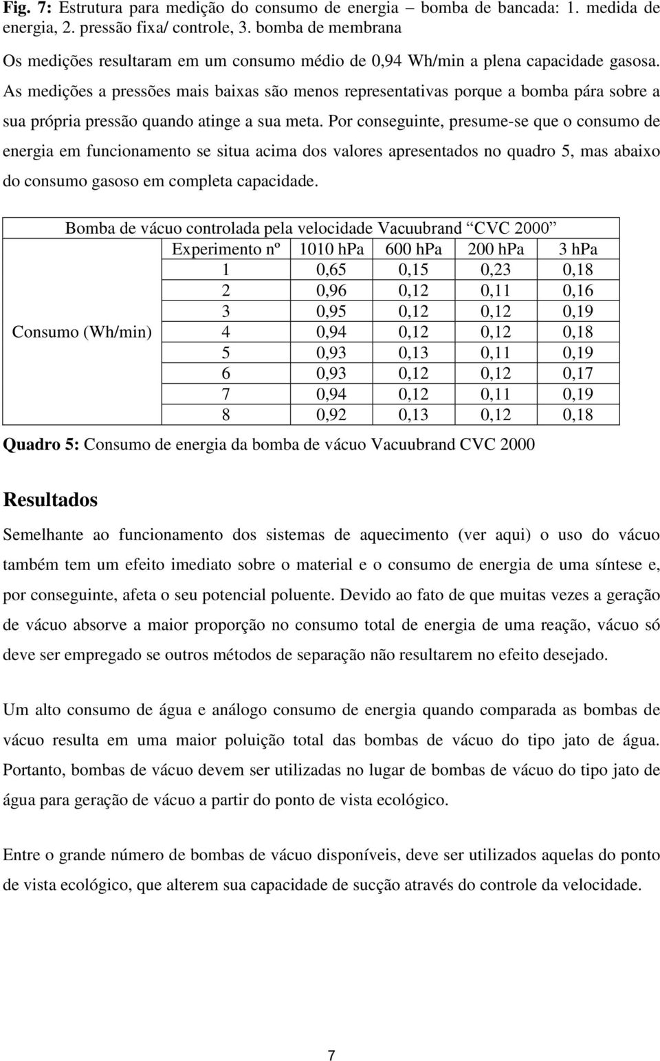 As medições a pressões mais baixas são menos representativas porque a bomba pára sobre a sua própria pressão quando atinge a sua meta.