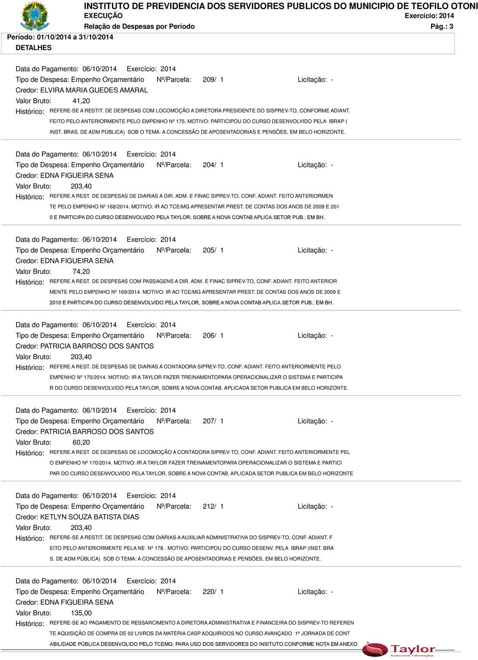 DE ADM PÚBLICA) SOB O TEMA: A CONCESSÃO DE APOSENTADORIAS E PENSÕES, EM BELO HORIZONTE.