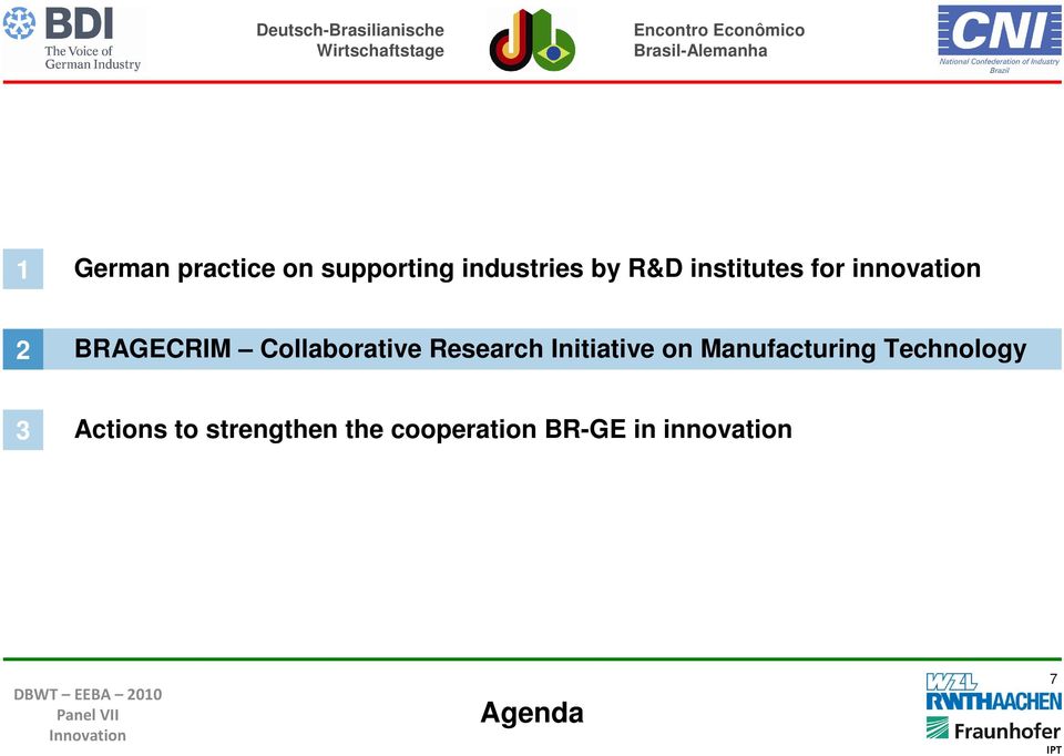 Research Initiative on Manufacturing Technology 3
