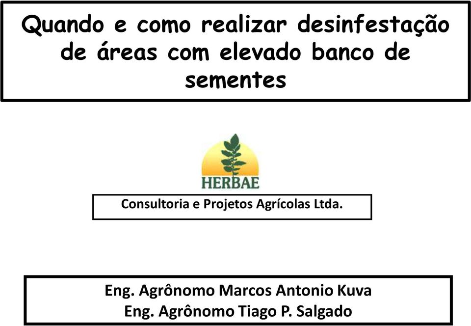 Consultoria e Projetos Agrícolas Ltda. Eng.