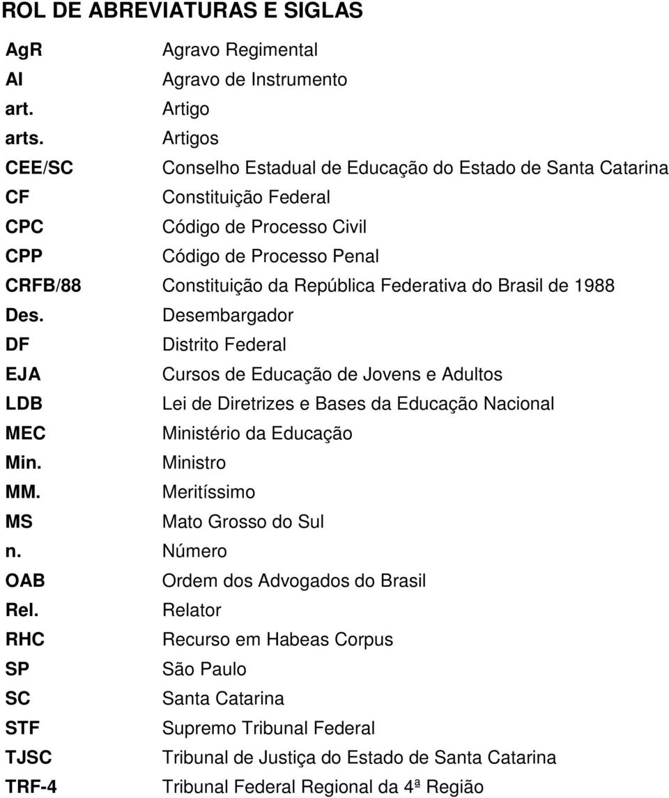 Federativa do Brasil de 1988 Des.