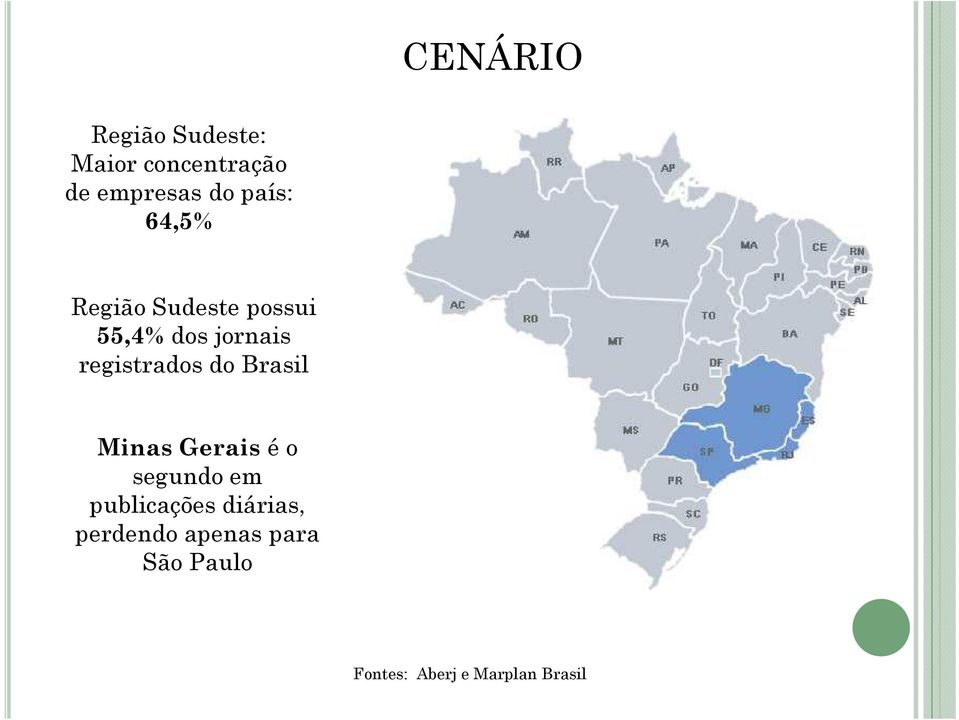 registrados do Brasil Minas Gerais é o segundo em