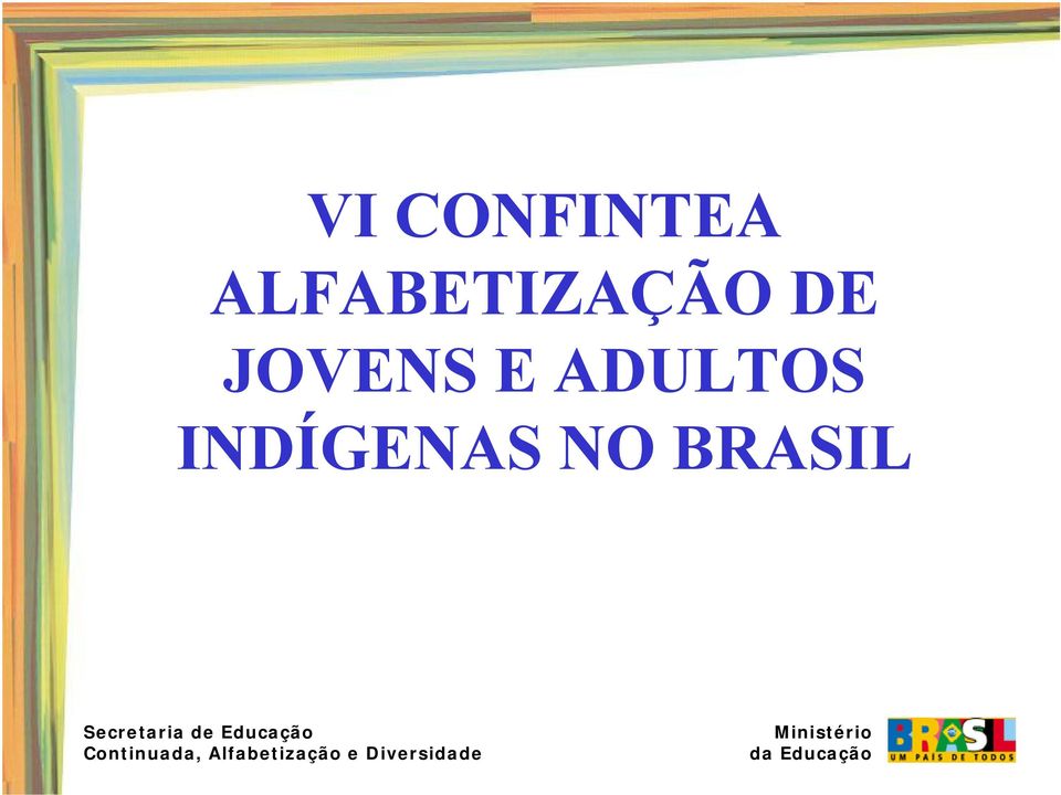 JOVENS E ADULTOS