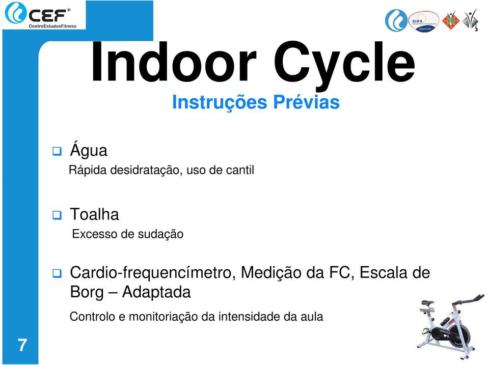 Cardio-frequencímetro, Medição da FC, Escala de