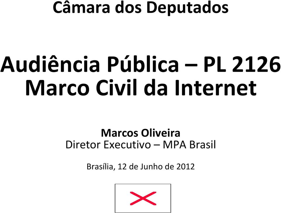 Internet Marcos Oliveira Diretor