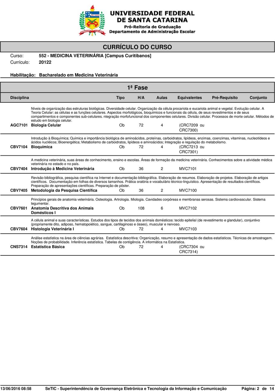 ntegração morfofuncional dos componentes celulares. Divisão celular. Processos de morte celular. Métodos de estudo em biologia celular.