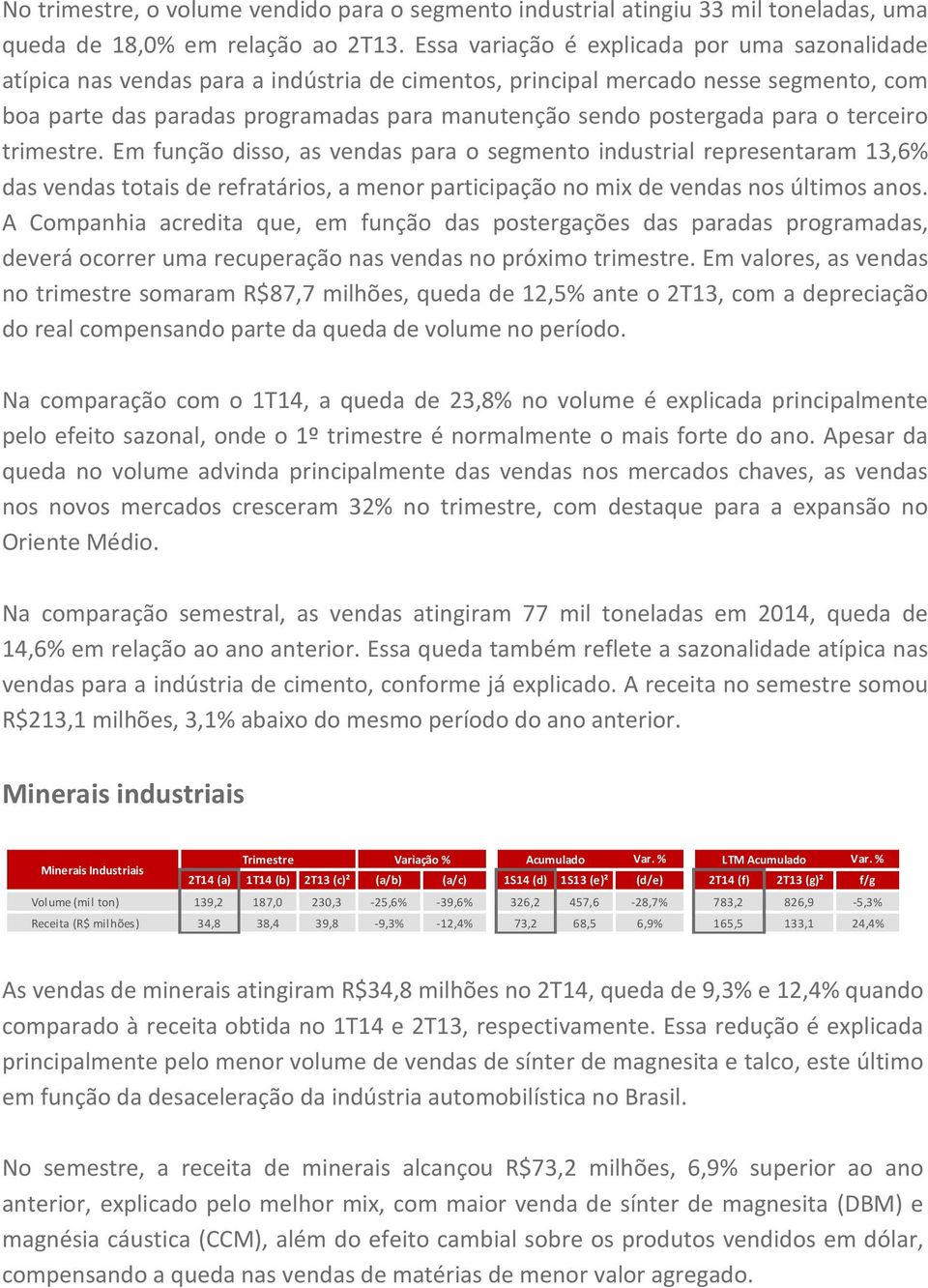 postergada para o terceiro trimestre.