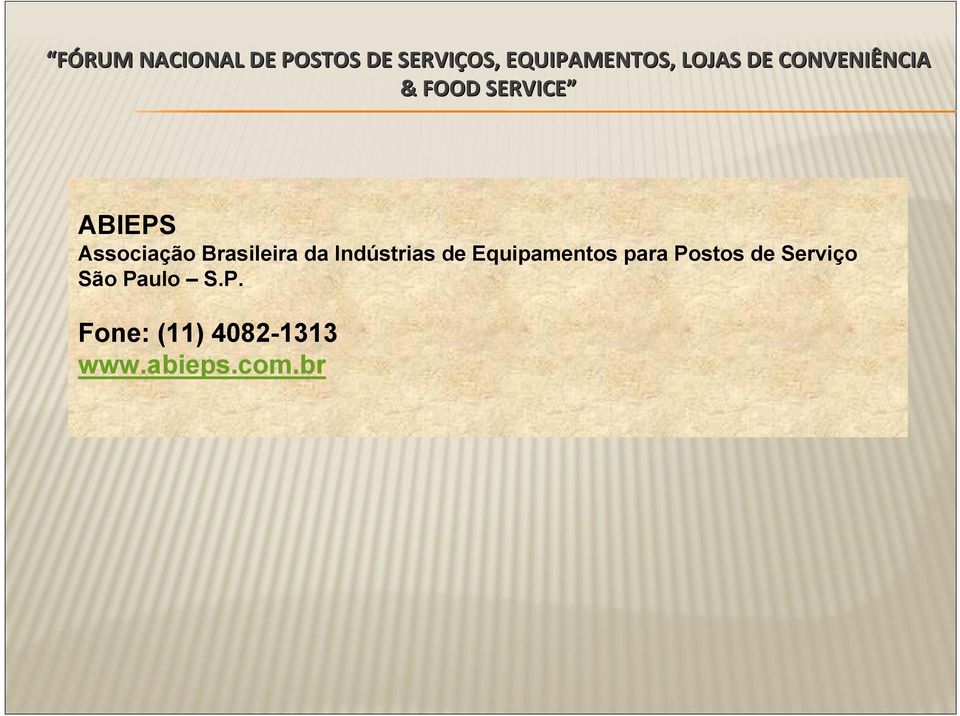 Postos de Serviço São Paulo S.P. Fone: (11) 4082-1313 www.