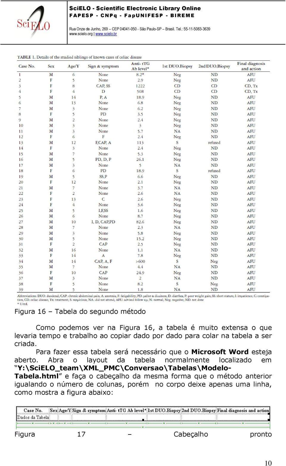 Abra o layout da tabela normalmente localizado em Y:\SciELO_team\XML_PMC\Conversao\Tabelas\Modelo- Tabela.