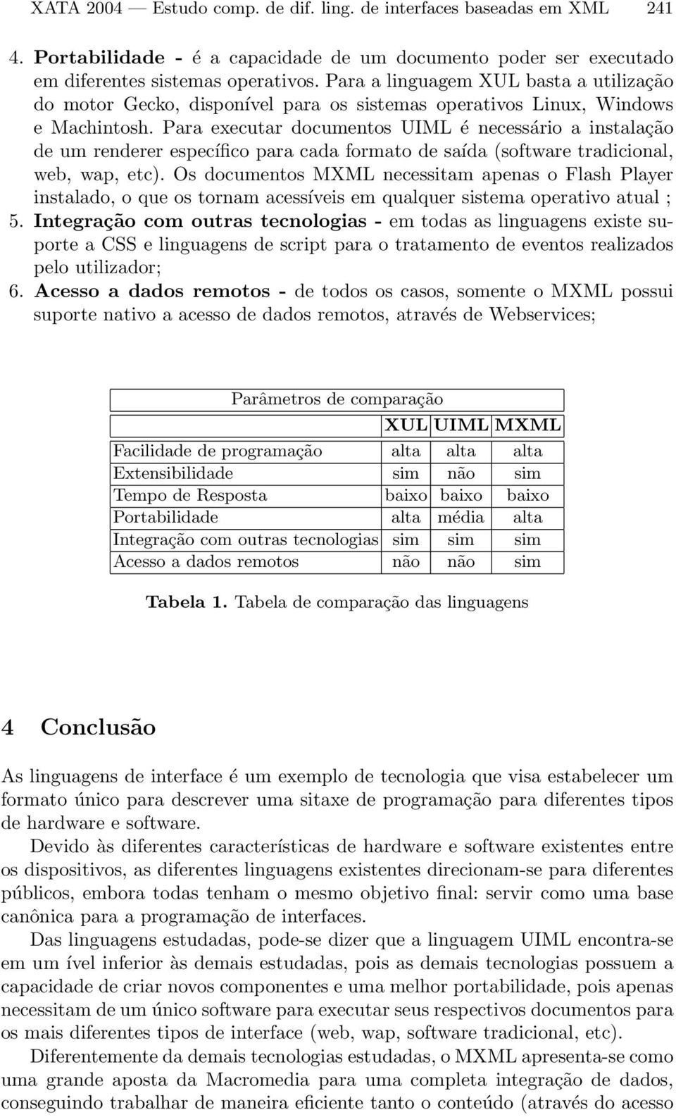 Para executar documentos UIML é necessário a instalação de um renderer específico para cada formato de saída (software tradicional, web, wap, etc).