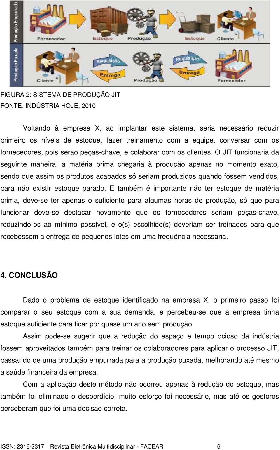 O JIT funcionaria da seguinte maneira: a matéria prima chegaria à produção apenas no momento exato, sendo que assim os produtos acabados só seriam produzidos quando fossem vendidos, para não existir