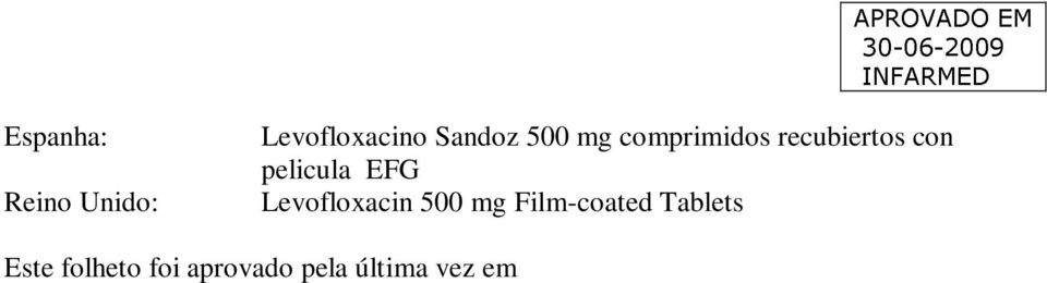 EFG Levofloxacin 500 mg Film-coated Tablets