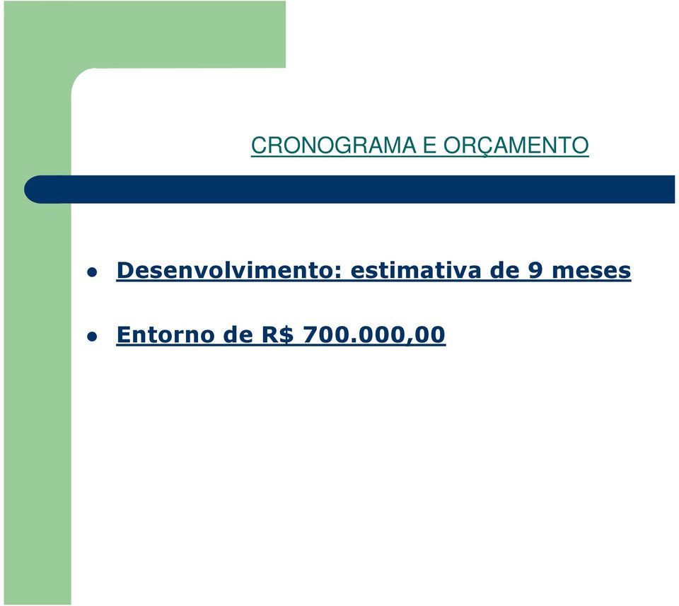 Desenvolvimento: