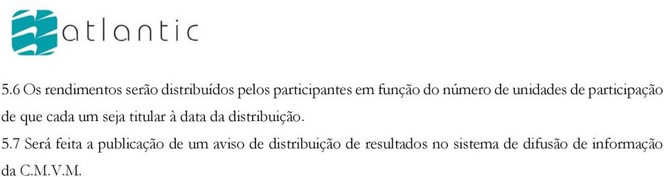 data da distribuição. 5.