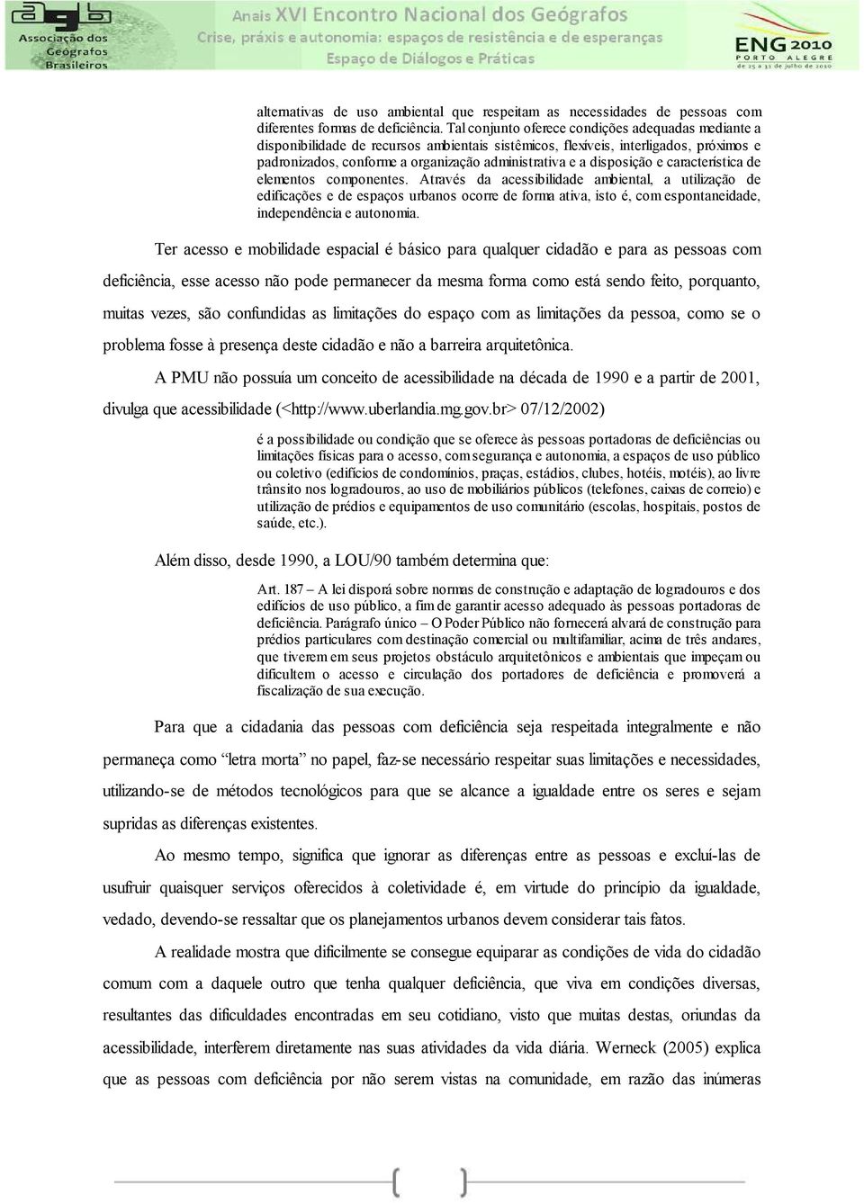 disposição e característica de elementos componentes.