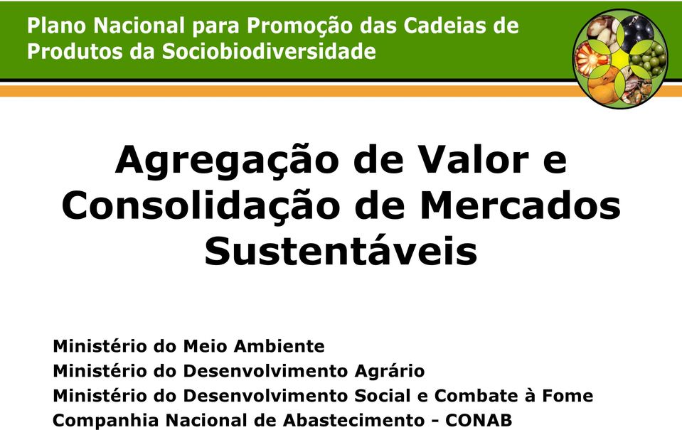 Desenvolvimento Agrário Ministério do Desenvolvimento