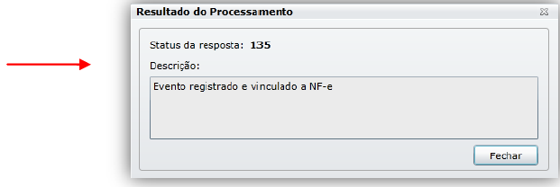 Este é o resultado esperado para a correção: Ao utilizar a carta de correção um novo arquivo XML é anexado junto à NF-e.