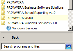 Como o AWS funciona sobre o MMC, então pode-se aceder ao AWS através de várias alternativas, por exemplo, diretamente pela consola MMC. Contudo, é necessário arrancar a consola sempre em modo 32 bits.