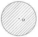 65 1.3.3 Círculos FIGURA 80 Círculo a) CÍRCULO - Definição: É a porção do plano limitada por uma circunferência. O círculo é, portanto, uma superfície.