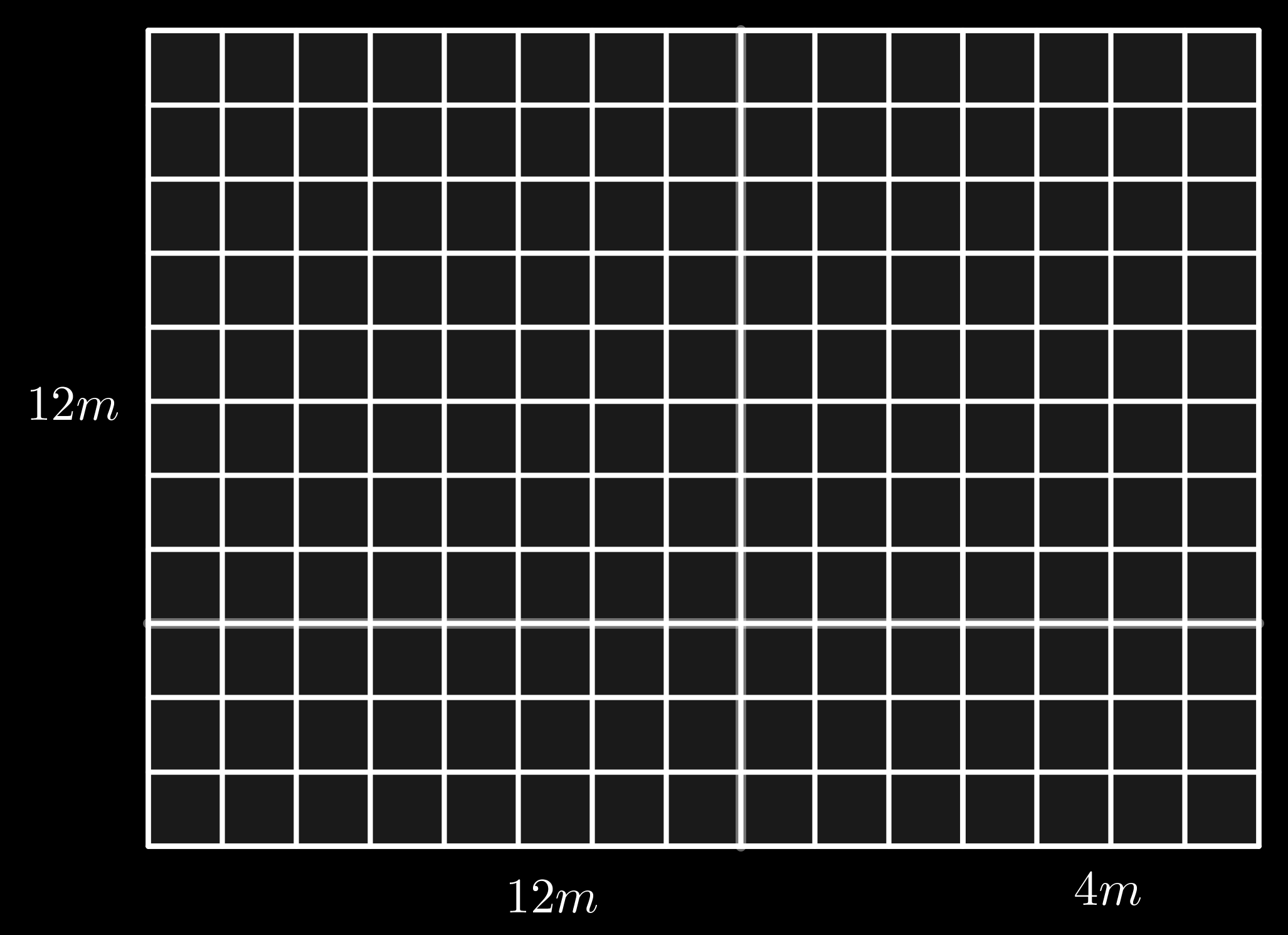 12. (Extraído da OBMEP/Vídeo Aula) Se as áreas de dois dos quadrados são 25cm 2 e 9cm 2, seus lados medem, respectivamente, 5cm e 3cm. Assim, o lado do quadrado menor mede 5 3 = 2cm.