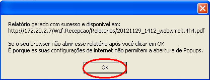 deve clicar em Último Faturamento, conforme figura abaixo.