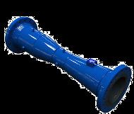 O Tubo de Venturi é formado por 3 partes importantes: (cone de entrada, garganta e cone de saída), a diferença deste sistema de medição das placas de orifício, é que no Venturi a veia fluido