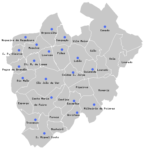 Habitação Social O parque habitacional municipal está distribuído por 21 freguesias, como se pode verificar no mapa abaixo.