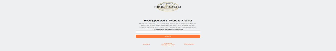 Esqueceu-se da sua senha? Vá para Access MyGuild: Clique em Forgotten Your Password?