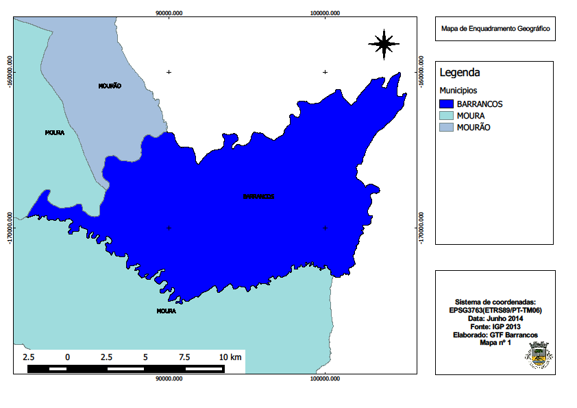 6 Mapa 1 Mapa de Enquadramento