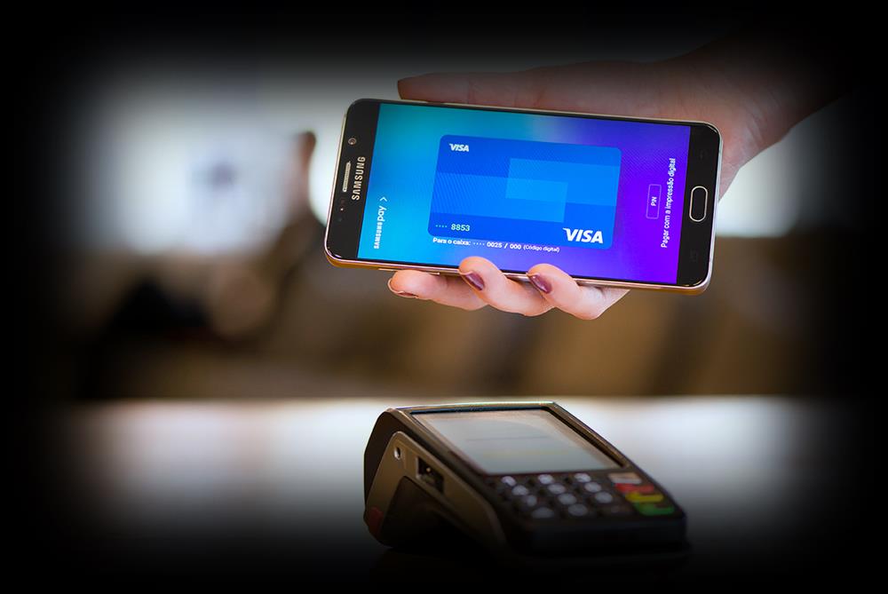 Visa Samsung Pay Conta Visa: cartão de crédito, débito ou pré-pago Tecnologia Visa