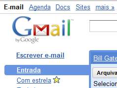 Enviar mensagens Para escrever mensagens, utiliza-se o link Escrever e-mail que está abaixo do logótipo do Gmail.