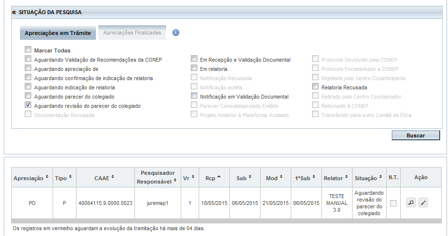 Como emitir Parecer Consubstanciado?