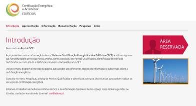 O Sistema de Certificação Energética dos edifícios Aspetos chave do SCE nacional Envolvimento de diversos agentes Registo Central Entidades Gestão Supervisão Ordens Profissionais Técnicos