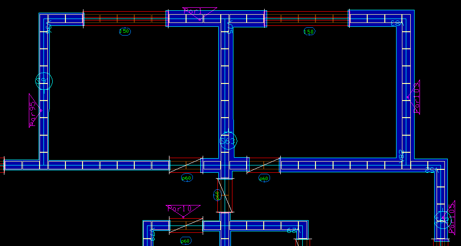 DEFINIÇÃO DAS SUBESTRUTURAS Definição das subestruturas verticais Deve-se determinar o conjunto de paredes nos quais a carga vertical irá se distribuir O nome da subestrutura deve ser